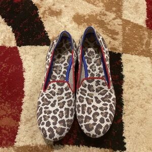 Rothy’s leopard print shoes